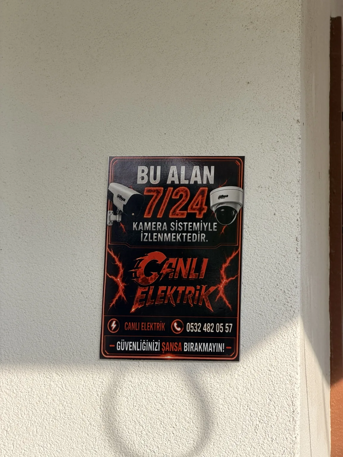 Canlı Elektrik - 7/24 kamera sistemi