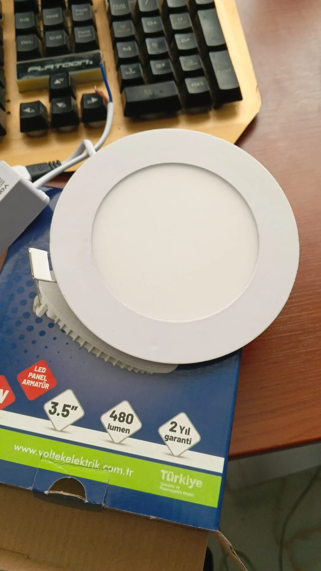Canlı Elektrik - LED panel uygulaması