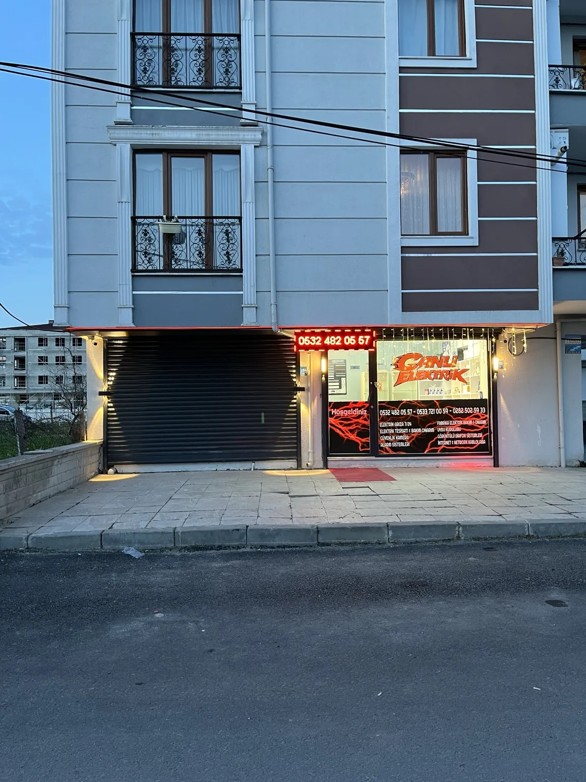 Canlı Elektrik - Uydu sistemi uygulaması
