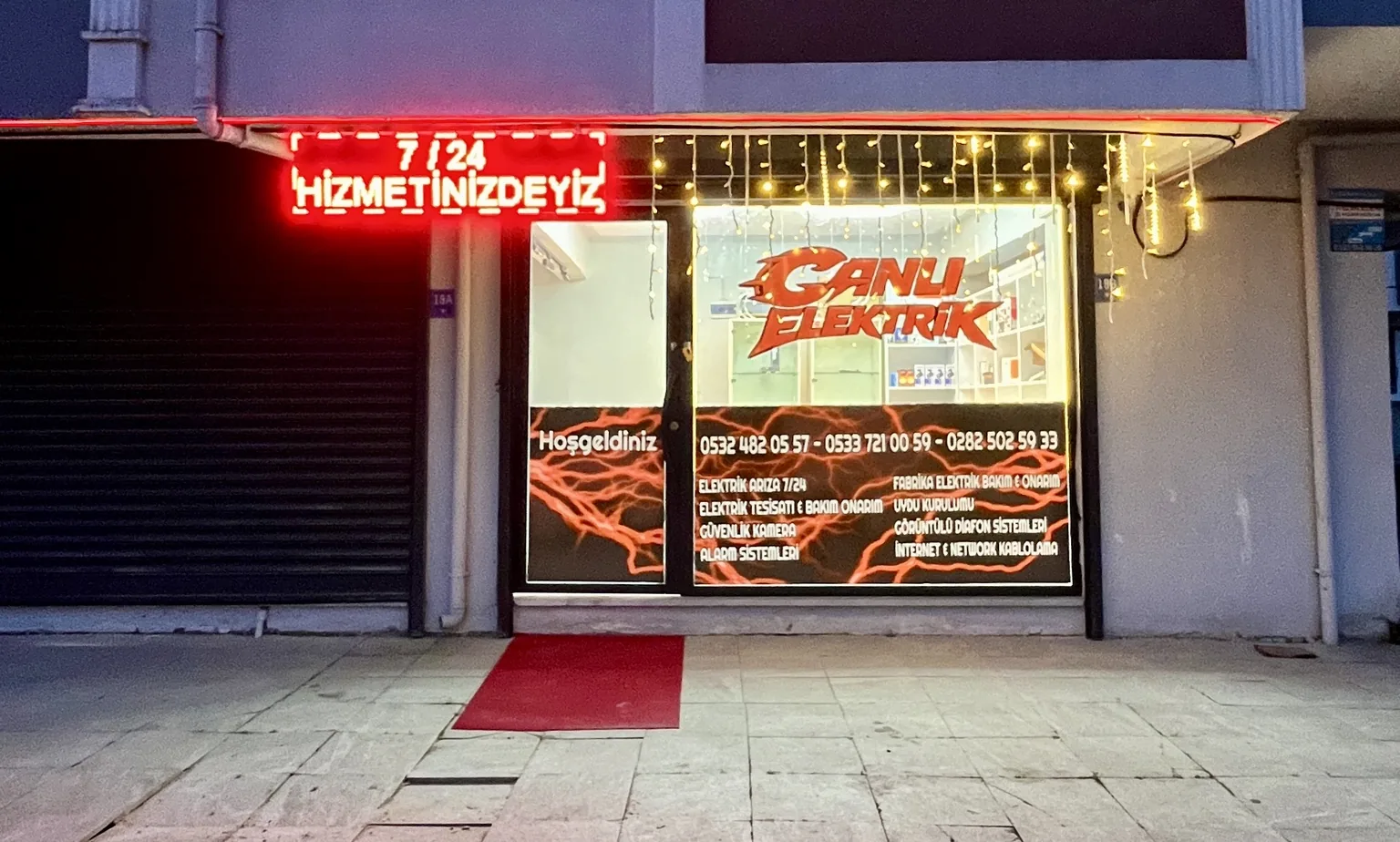 Canlı Elektrik - LED raf aydınlatması